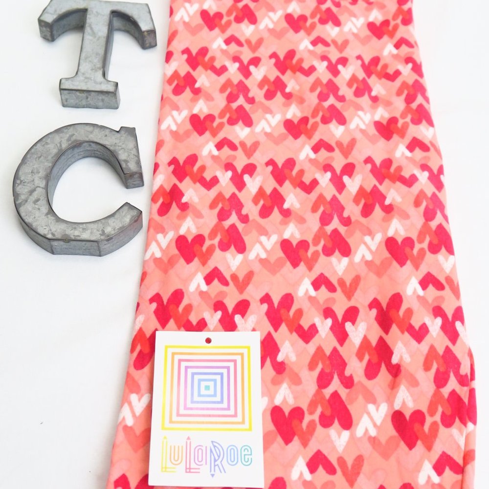 🆕 NWT LuLaRoe Leggings Tall & Curvy / TC Hearts